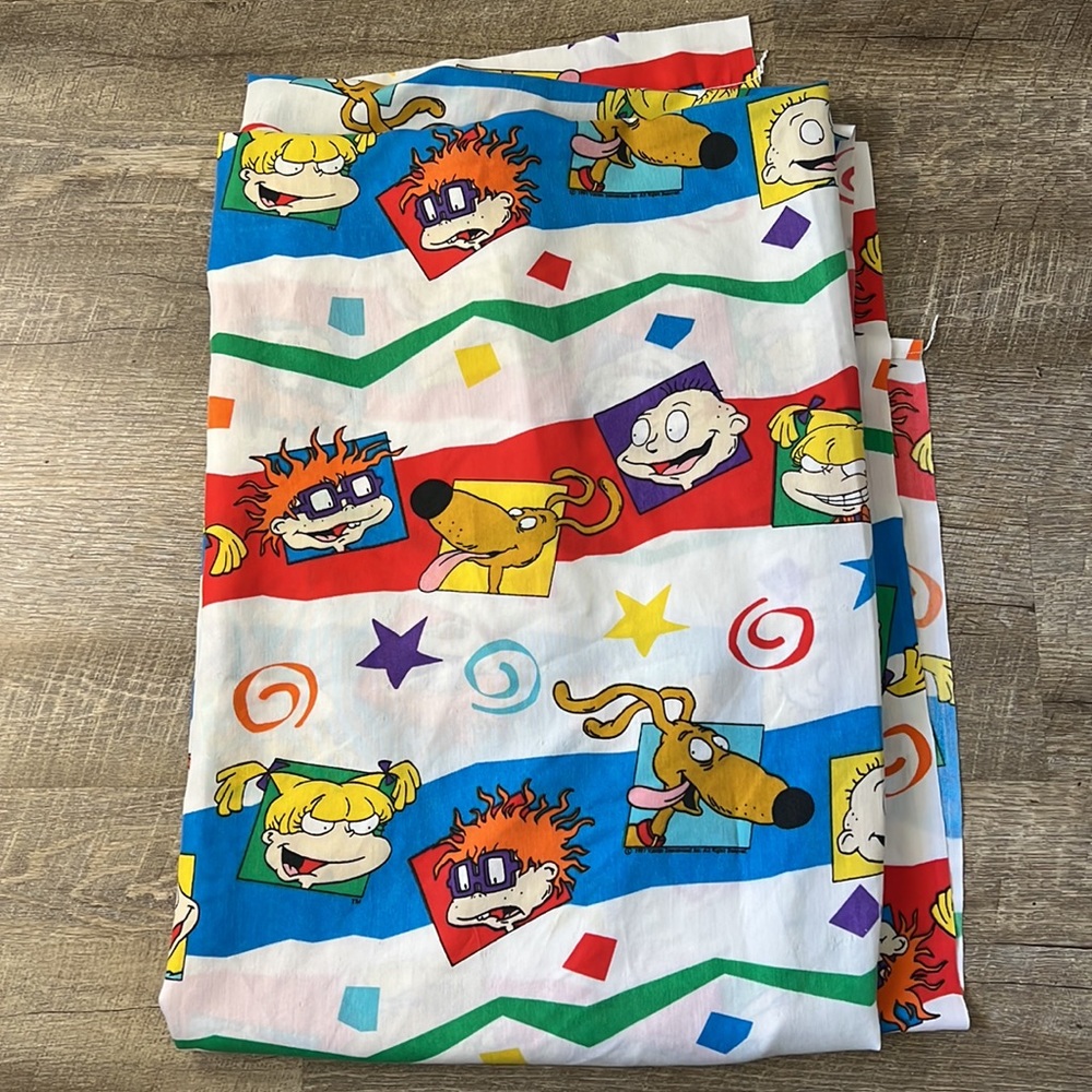 Vintage Rugrats Top Flat Sheet